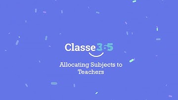 👨‍🏫 Classe365 Teacher Subject Allocation | Assign Teachers to Subjects, Classes & Sections with Ease