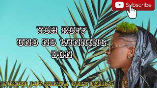 Shatta Wale Winning Formula (Official Lyrics Video)