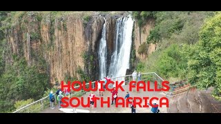 Howick Falls -Drone Video in 4k of Waterfall