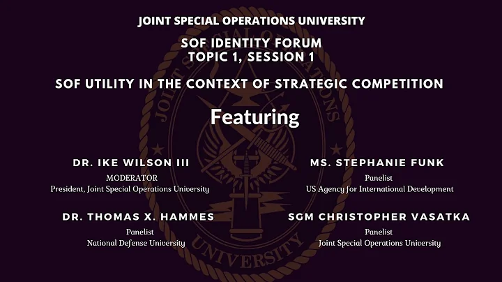 SOF utility in the context of strategic competition