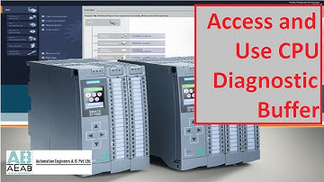 Access and Use the CPU Diagnostic Buffer in TIA Portal | Troubleshooting and Diagnostics | AEAB