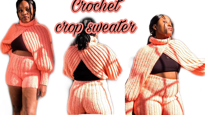 Learn to Crochet a Stylish Ultra Cropped Sweater Easily