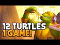 12 Turtles, 1 Smite Game!? Find Out How! - Smite