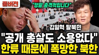 김정은도 한류 더이상 못막는다. 한국 때문에 망해버린 북한 "소녀시대 보려고 탈북했어요" (김일혁님 / 풀버전)
