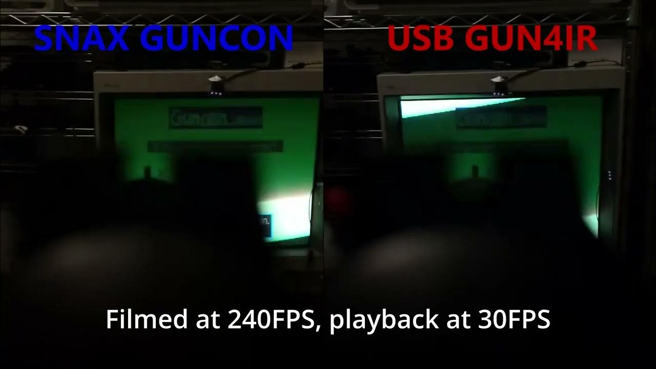 GUN4IR vs native Guncon1/GC45 on the MiSTer FPGA YouTube