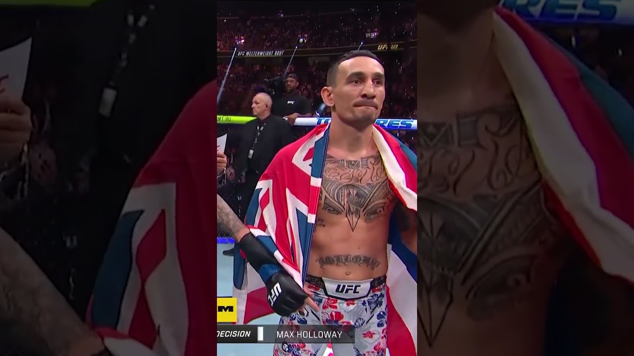 Max Holloway Takes Home The W #ufc329