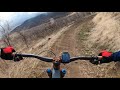 Levitate MTN bike Jump trail April 2020 on a Specialized Enduro