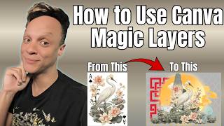 How to Use Canva Magic Layers | Create a Unique Design Step by Step Full Tutorial