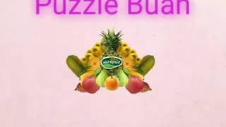 APE puzzle buah hasil karya anak TK A belajar dirumah