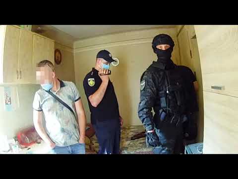 Вбивство у Бориславі. Оперативне відео затримання підозрюваного.