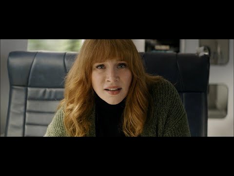 Argylle Fight scene on the train Sam Rockwell and Bryce Dallas Howard