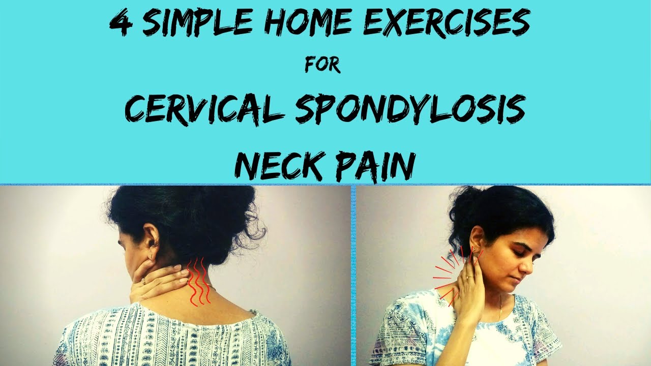 Best Cervical Spondylosis Exercise Neck Pain Relief Exercise Cervical