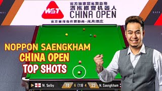 Noppon Saengkham's Best Shots From China Open 2026