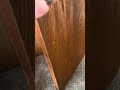 Fixing and replacing a broken indoor doorknob, Copper Creek Amazon, stainless, wood door 