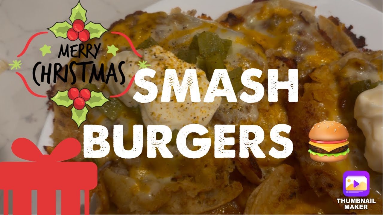 SMASH BURGER TACOS|Holiday Happy Meals|12 Days of Christmas|Day 8🎄🛷 
