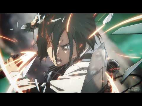 Mikasa and Annie VS Okapi Titan 4K - Shifters Helps Alliance