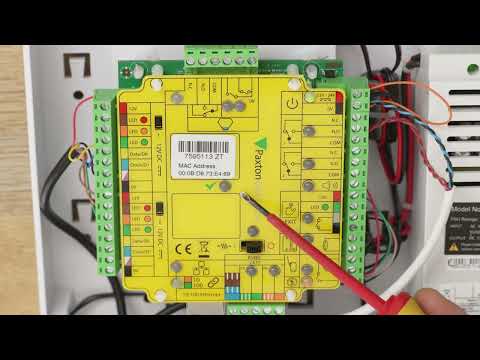What LEDs on Paxton Net2 mean & how to fix faults on Paxton system