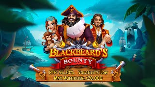 Blackbeard's Bounty Slot by BGaming - Game trailer with gameplay and bonus! 🎰