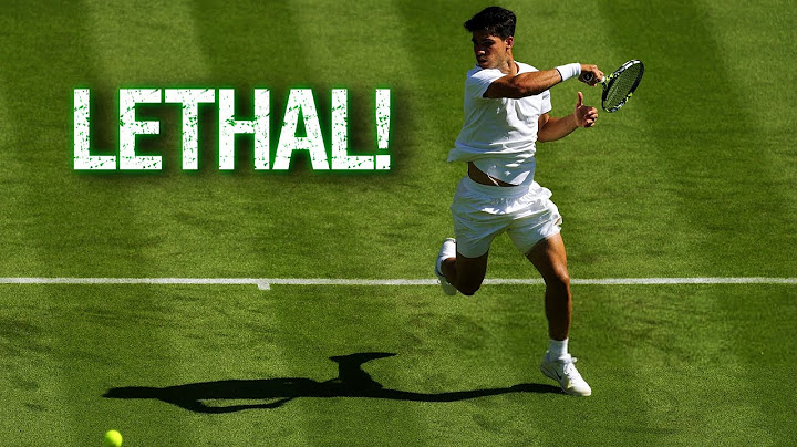 Carlos Alcaraz - The Most LETHAL Forehand in Tennis
