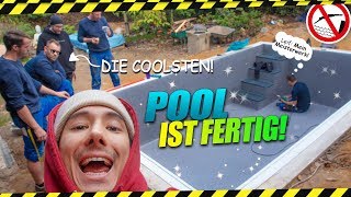 POOL ist FERTIG. Kein Prank, wirklich jetzt!