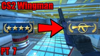 2 Ranks in 2 Games!?! CS2 Wingman To Global Elite #7 (Full Gameplay)