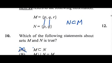 Question 10 | CXC CSEC June 2024 Multiple Choice SOLUTION