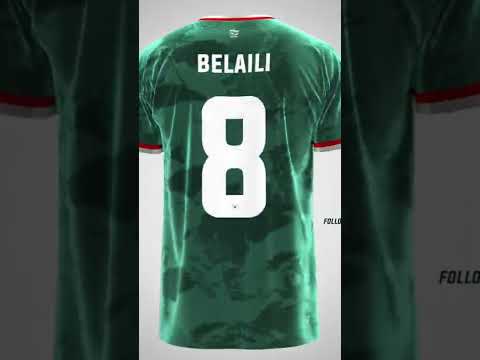 Design Algeria Away Kit تصميم قميص المنتخب الوطني الثاني Dz Algerie Dzair Algeria Football