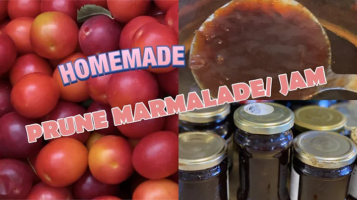 Homemade Prune Marmalade /Jam