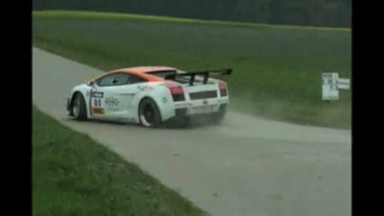 600 hp Reiter Gallardo rallying trough the streets of Bavaria