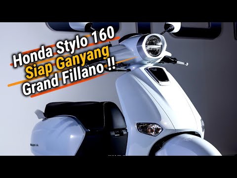 Honda Stylo 160 siap Ganyang Yamaha Grand Fillano !! Modal dual cakram dan mesin Gede !!