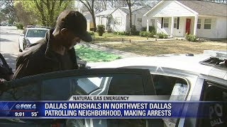 Dallas city marshals patrolling Northwest Dallas neighborhood