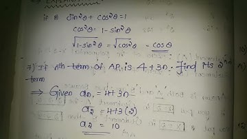 maths key for 10th class pre final