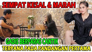 SEMPAT KESAL & MARAH • GADIS BERPARAS CANTIK TERPADA PADA PANDANGAN PERTAMA | PRANK NYANYI NGACO