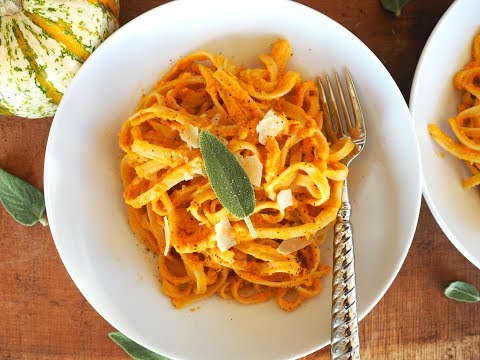 Dinner Recipe: Pumpkin Alfredo by Everyday Gourmet with Blakely
