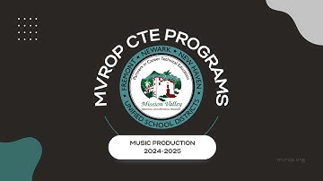 MVROP CTE Program Spotlight: Music Production (DO NOT USE)