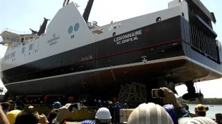 Lansarea Navei Ropax Ferry Legionnaire
