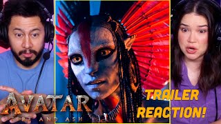 AVATAR: FIRE AND ASH Trailer Reaction! | James Cameron | Sam Worthington | Zoe Saldaña w/ Jaby Koay