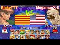 Super street fighter ii x grand master challenge  rickyttt vs megamanx8