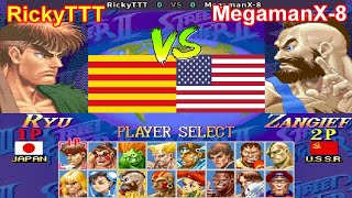 Super Street Fighter II X: Grand Master Challenge - RickyTTT vs MegamanX-8