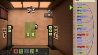 Human Resource Machine Level 17 Size Challenge Optimization
