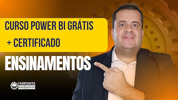 Curso Power BI Grátis  + Certificado