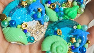 Beach Scene Magnet: Creative Process