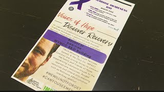 Local organization hosting an overdose awareness event