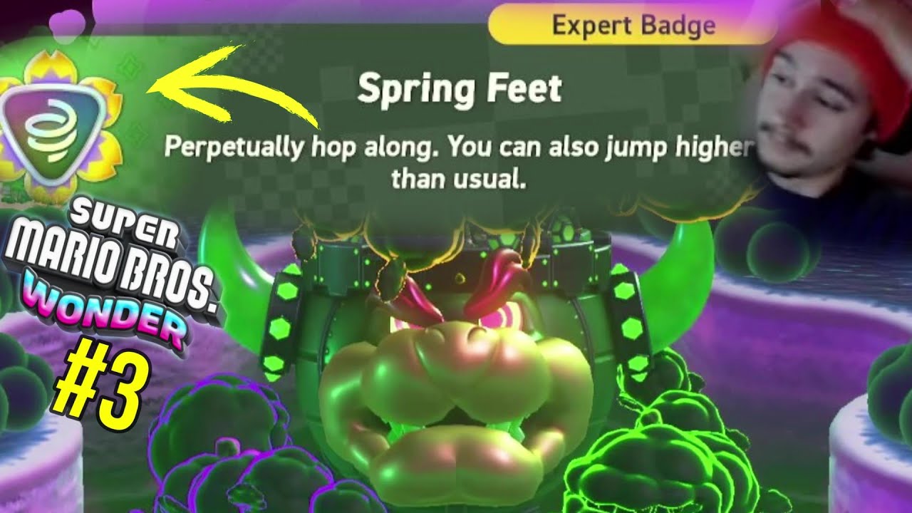 PERMA-JUMP expert badge challenge | Super Mario Wonder #3