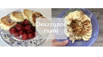 ¿Qué es un desayuno típico ruso?
