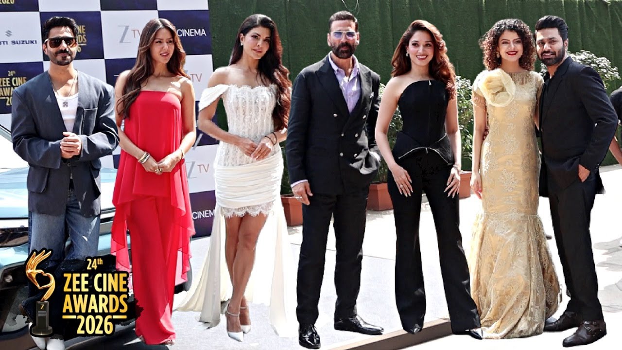 24th Zee Cine Awards 2026 - Akshay Kumar,  Tamanna Bhatia,Jacqueline Fernandez, Sonam Bajwa, Mithoon