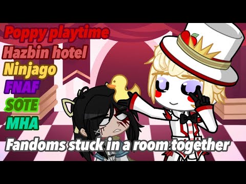 Fandoms stuck in a room together