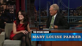 Mary Louise Parker - David Letterman 08/01/08 Details