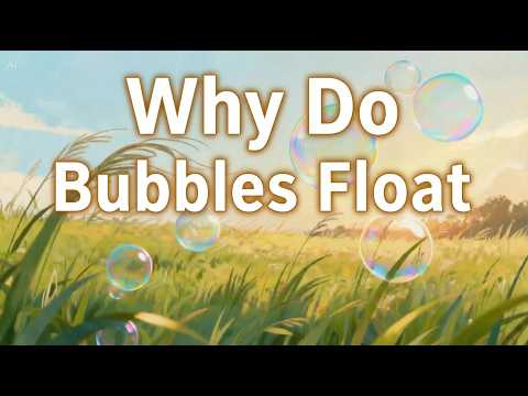 Why Do Bubbles Float？｜science of bubbles for kids ｜It‘s Why Time
