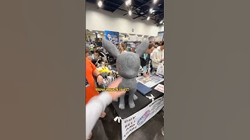 $3,000 3D Printed Umbreon Pokemon